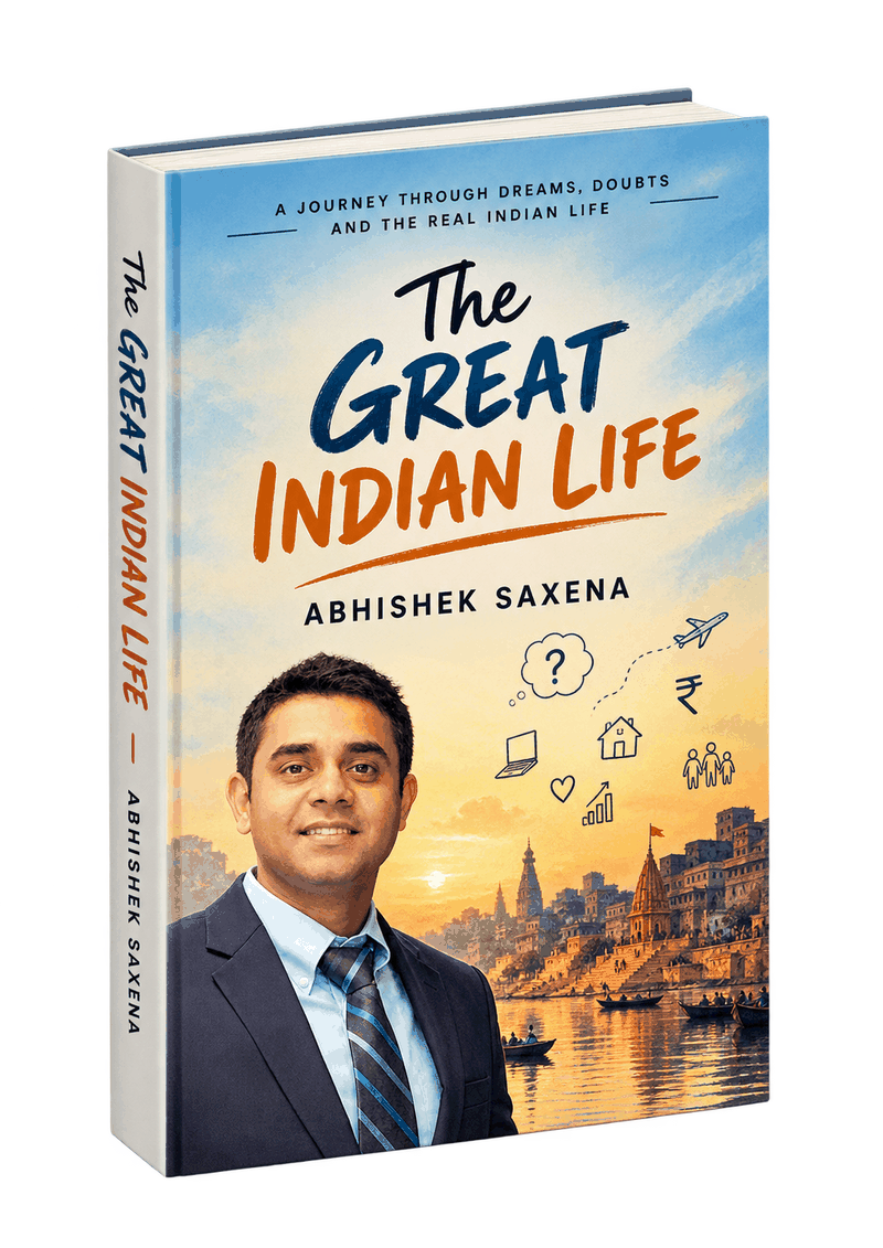 The Great Indian Life by Abhishek Saxena — a journey through dreams, doubts and the real Indian life